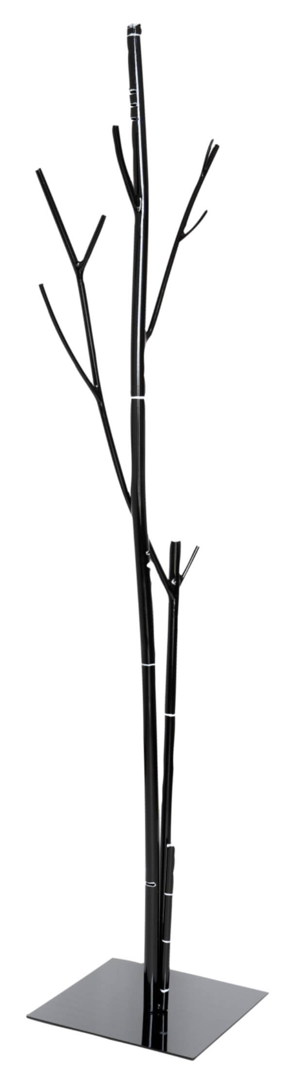 Appendiabiti da Terra 33x33x178 cm in Ferro Battuto Vasconi Bamboo Nero –  acquista su Giordano Shop