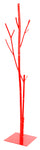 Appendiabiti da Terra 33x33x178 cm in Ferro Battuto Vasconi Bamboo Rosso