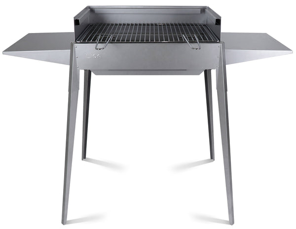 sconto Barbecue a Carbone Carbonella 60x40 cm in Ferro Alluminato Lisa Luxury Etna F