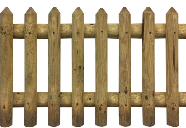 Steccato Recinzione da Giardino con Mezzo Palo 200x100 cm in Legno prezzo