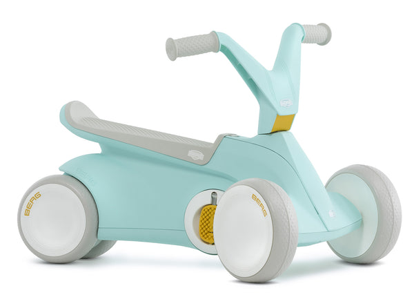 sconto Moto Scooter a Pedali per Bambini Berg Toys GO2 Verde Acqua