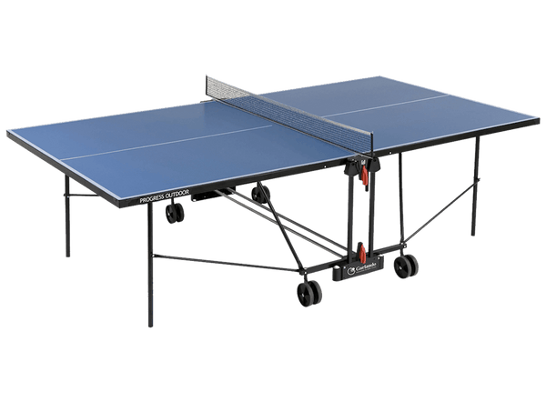 prezzo Tavolo da Pin Pong con Piano Blu e Ruote per Esterno Garlando Progress Outdoor