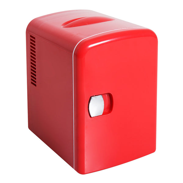 Mini Frigorifero Multifunzionale Freddo Caldo 4L Rosso 28x20x30 cm online