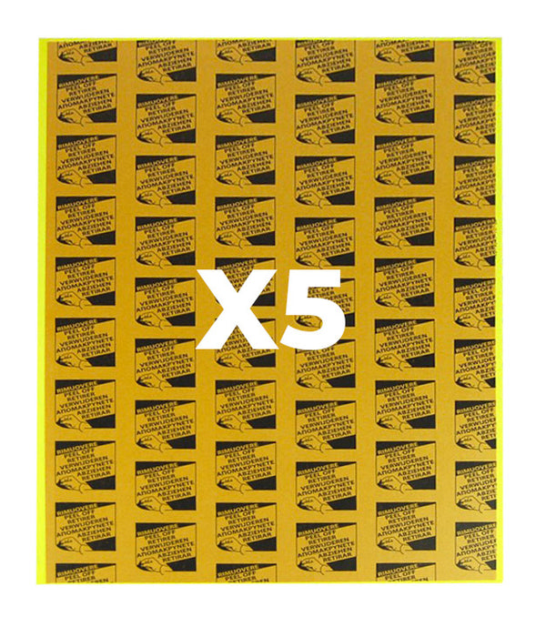 5 Cartoncini Collante 30x40 cm per Zanzariera da Incasso Trappen Luna 50 online