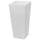 Vaso Luminoso da Giardino a LED 38x38x80 cm in Resina 5W Cedar Bianco Caldo