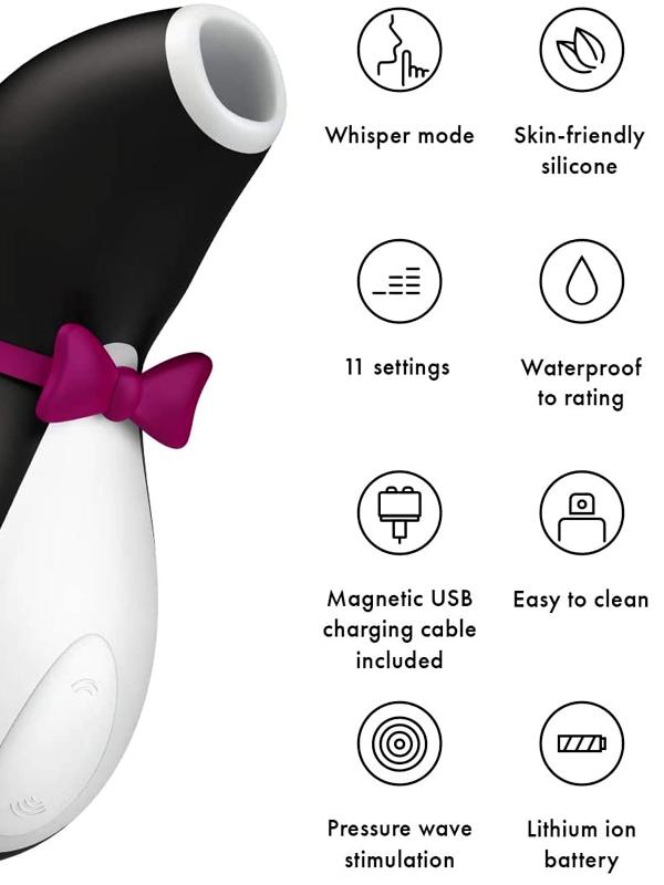 Satisfyer Pro Penguin - Next Generation  Nero-8