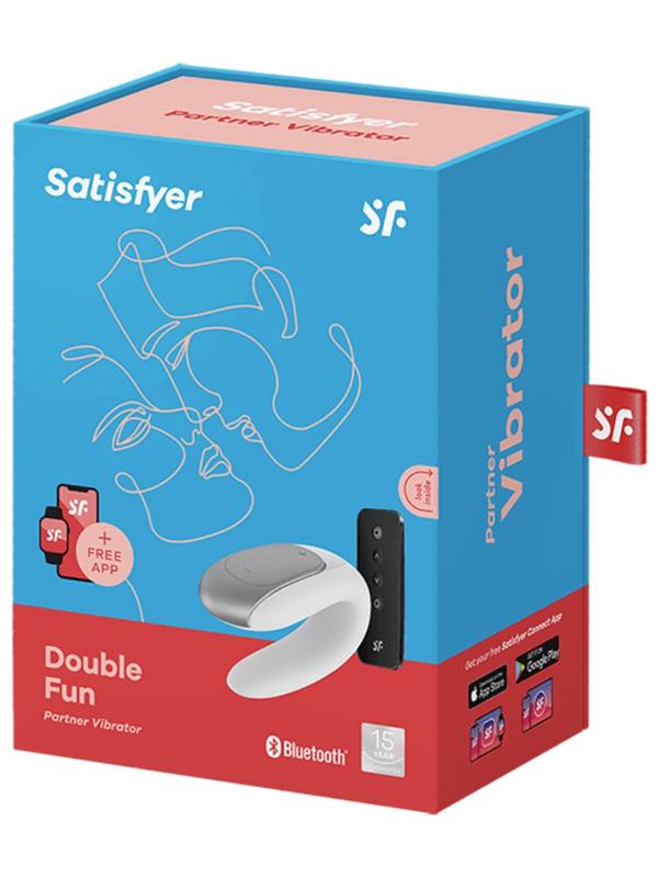 Satisfyer - Double Fun Partner  Bianco-9