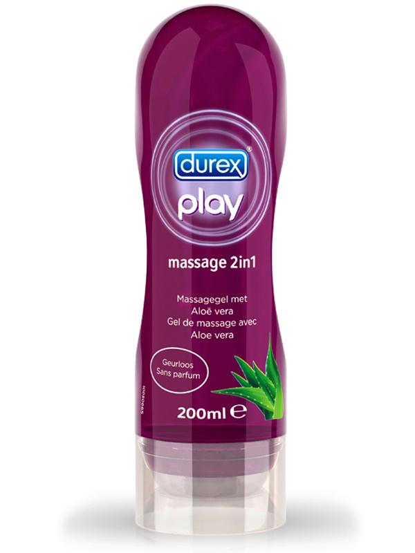 sconto Durex Massage 2 in 1 Aloe Vera 200ml