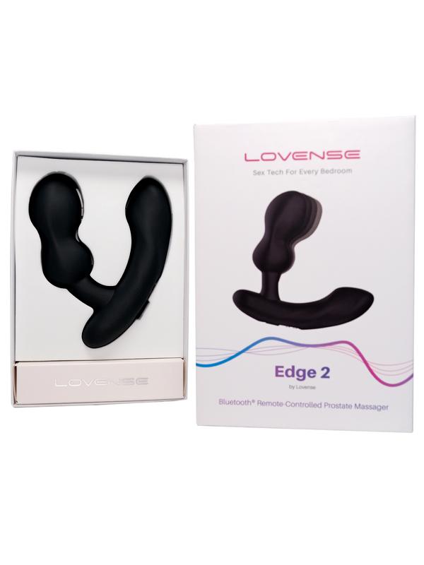 Lovense - Edge 2  Massaggiatore Prostatico Nero-9