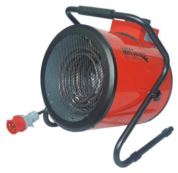 acquista Generatore di Aria Calda 5000W Riscaldatore Elettrico Industriale Rosso