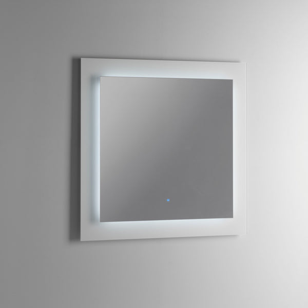 prezzo Specchio con Lampada a LED in 90x3x90cm TFT Sunset Bianco