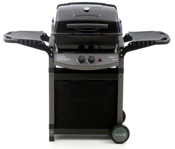 acquista Barbecue a Gas GPL 2 Fuochi 7,2kW Sochef Saporillo Australiano