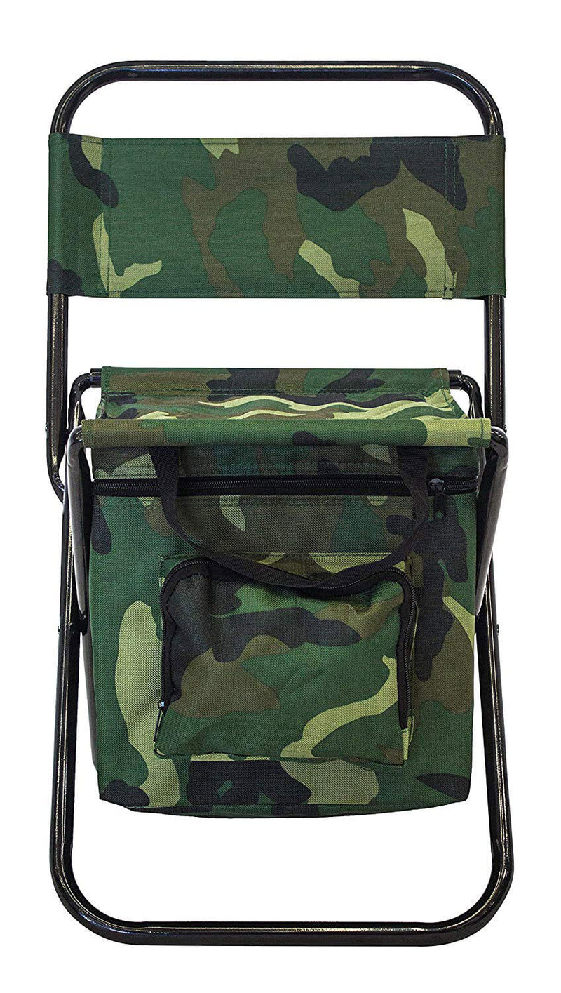 Sedia Pieghevole da Campeggio con Borsa Termica Menzi Camouflage-2