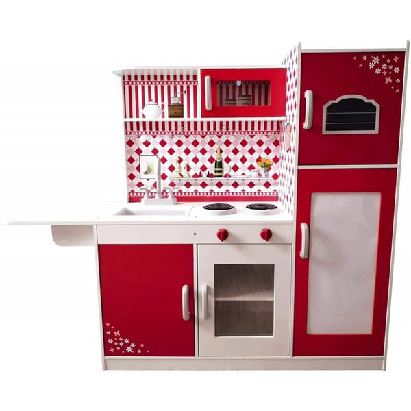 Cucina Giocattolo per Bambini 100x120x34 cm in Legno acquista