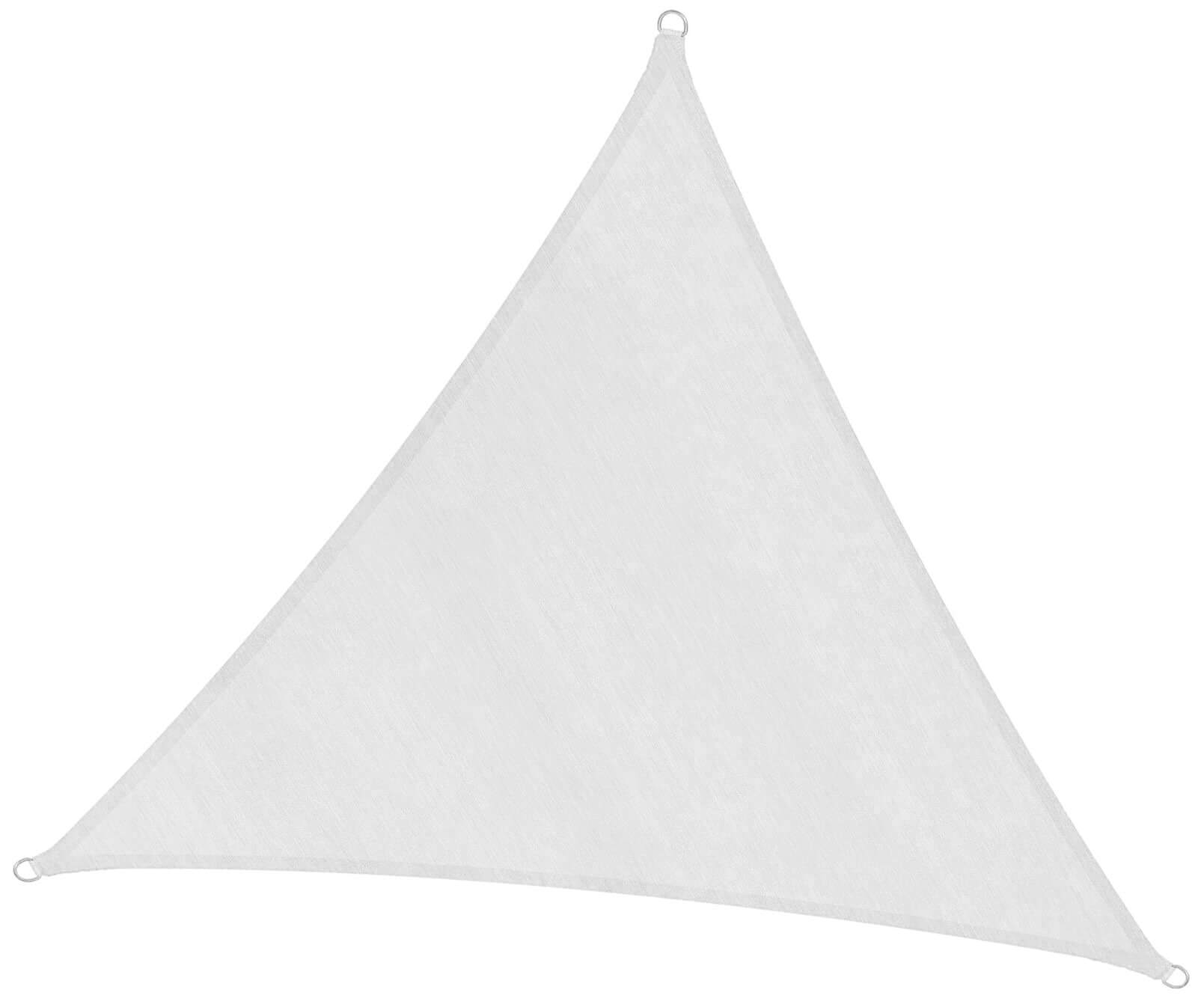 Tenda Vela Da Giardino Triangolare 6x6x6m In HDPE Crema - 12