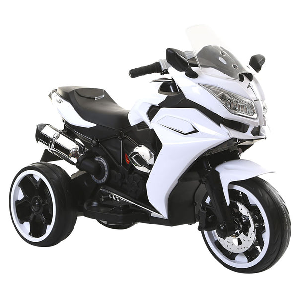 acquista Moto Motocicletta Elettrica per Bambini 6V Kidfun Bianca