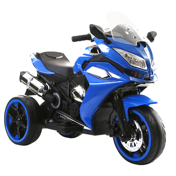 online Moto Motocicletta Elettrica per Bambini 6V Kidfun Blu