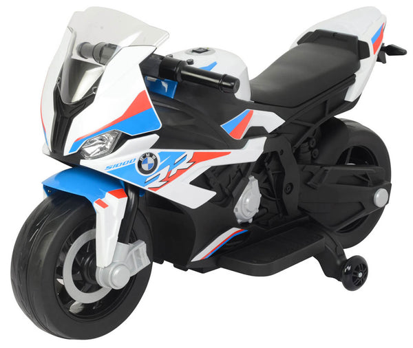Moto Elettrica per Bambini 12V con Licenza BMW S1000 RR Bianca acquista