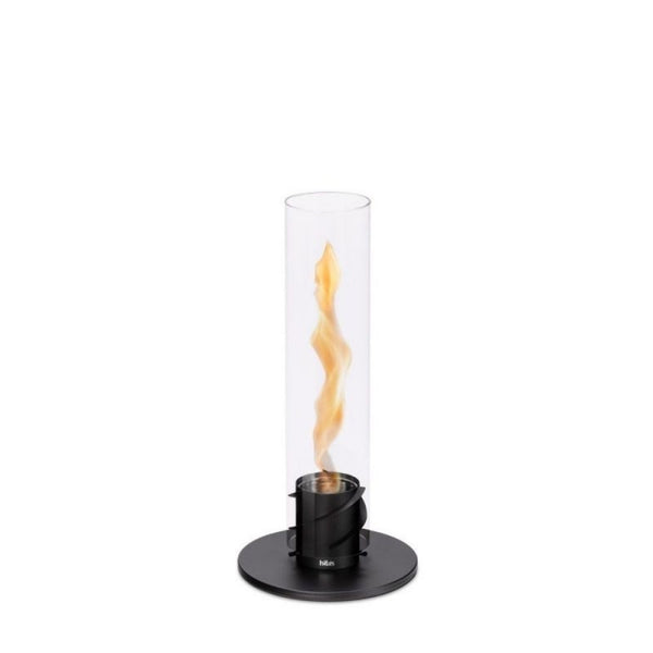 Lampada a Bioetanolo da Tavolo Ø9x40,5 cm in Acciaio Inossidabile Nero prezzo