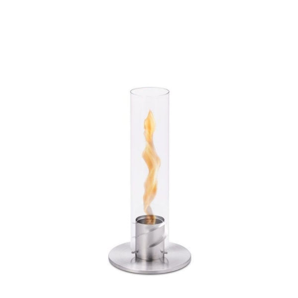 Lampada a Bioetanolo da Tavolo Ø9x40,5 cm in Acciaio Inossidabile Silver prezzo