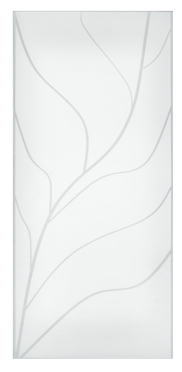 prezzo Vetro di Ricambio Rettangolare per Plafoniera Kappa decoro Ramo 94,5x25,8 cm