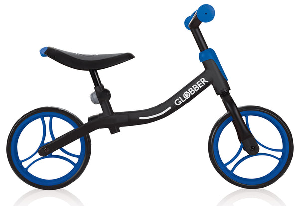 Bicicletta Pedagogica per Bambini 10" Senza Pedali Globber Go Bike Nero e Blu sconto