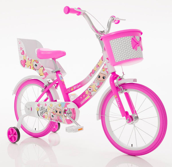 Bicicletta per Bambina 14" 2 Freni Magik-Bike Little Queen Rosa online