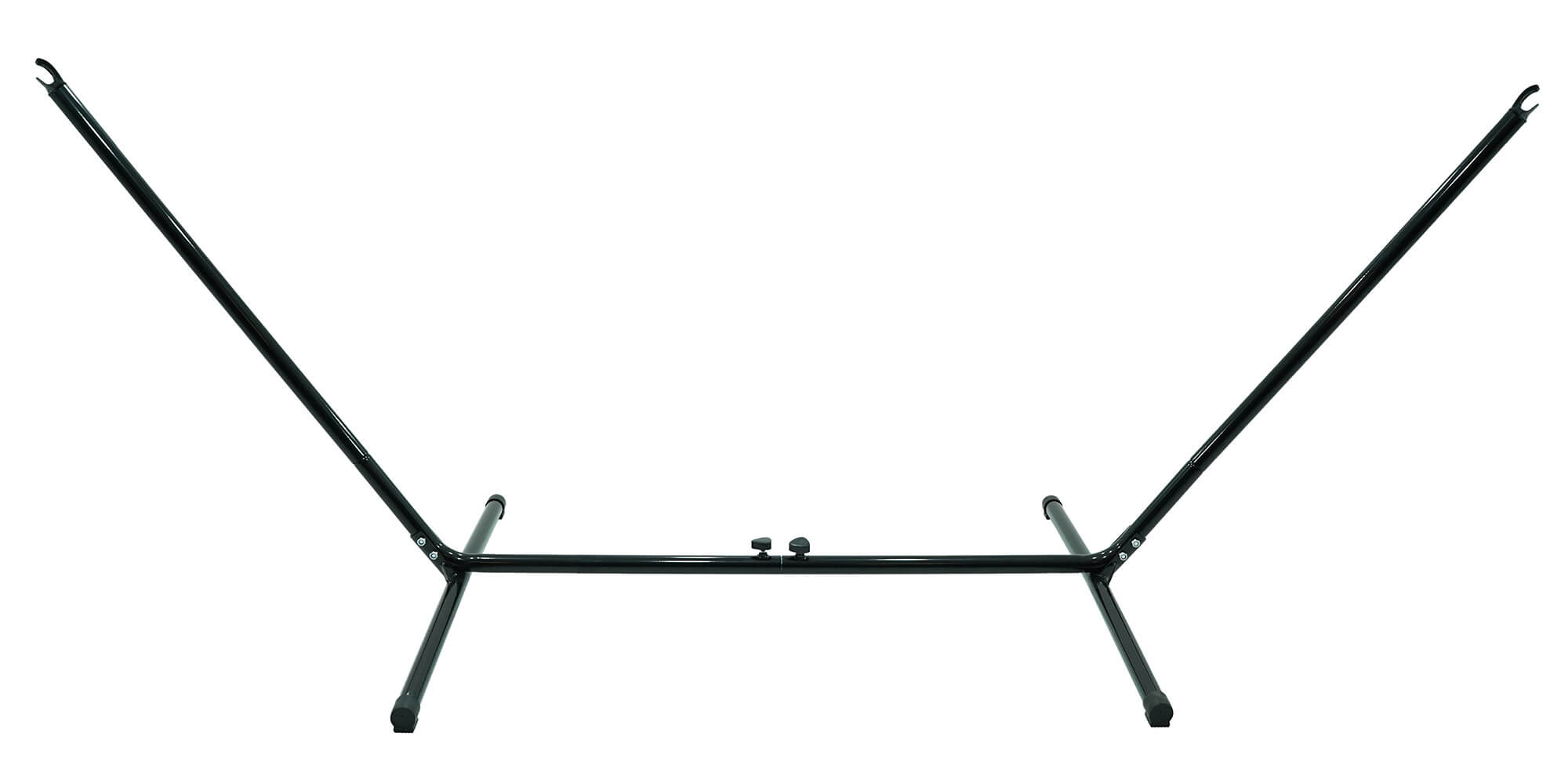 Supporto Per Amaca In Metallo - Portata 150kg, 320x110x100cm, Nero, Senza Telo