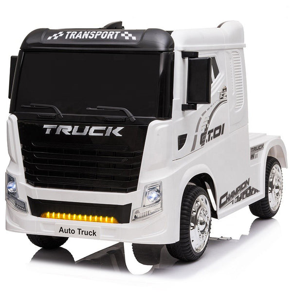 Camion Elettrico per Bambini 12V Truck Bianco sconto