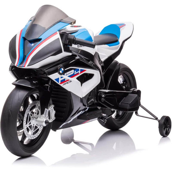 Moto Elettrica per Bambini 12V con Licenza BMW HP4 Race Bianco prezzo