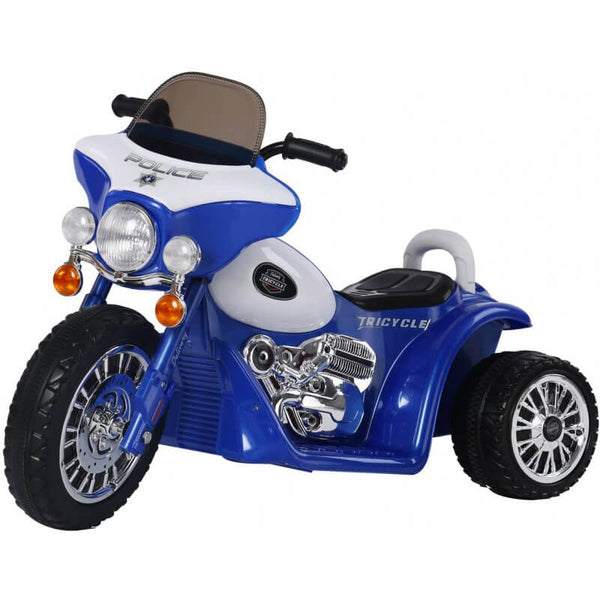 Moto Elettrica Polizia per Bambini 6V Police Blu online