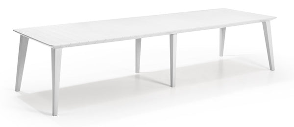 Tavolo da Giardino 313x98x74 cm in Resina Keter Lima 320 Bianco sconto