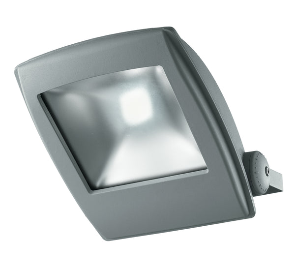 acquista Proiettore Tenuta Stagna Alluminio Silver Parete Esterno Led 50 watt Luce Naturale