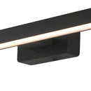 Applique Alluminio Nero Lampada da bagno Led 17 watt Luce Naturale Intec LED-W-LANCER-3