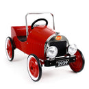 Auto a Pedali Vintage da Corsa per Bambini Baghera Classic Rosso-1