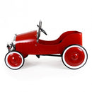 Auto a Pedali Vintage da Corsa per Bambini Baghera Classic Rosso-3