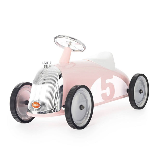 prezzo Auto Cavalcabile Vintage da Corsa per Bambini Baghera Rider Petal Rosa