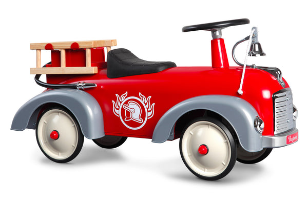 Auto Cavalcabile Camion Dei Pompieri Vintage per Bambini Baghera Speedster Fireman prezzo