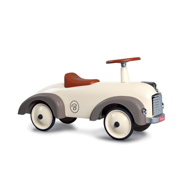 acquista Auto Cavalcabile Vintage da Corsa per Bambini Baghera Speedster Silkgrey
