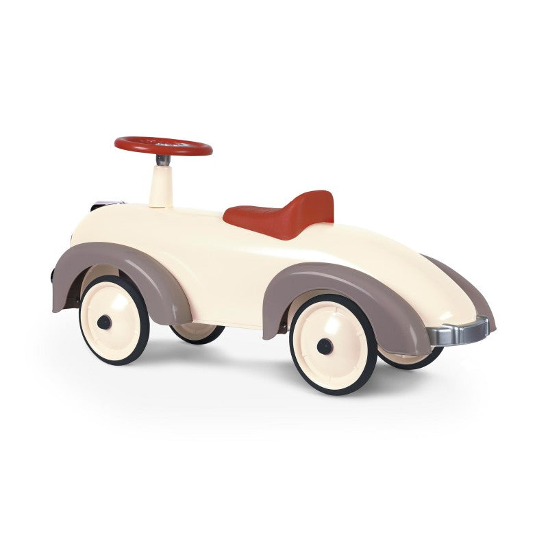 Auto Cavalcabile Vintage da Corsa per Bambini Baghera Speedster Silkgrey-5