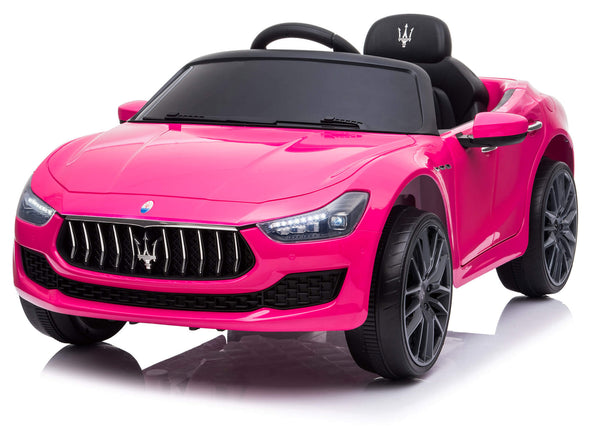 acquista Macchina Elettrica per Bambini 12V con Licenza Maserati Ghibli Rosa