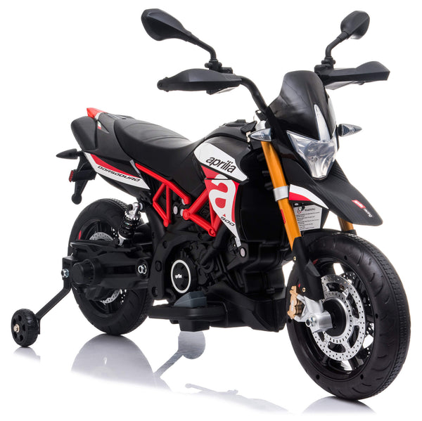 Moto Elettrica per Bambini 12V con Licenza Aprilia Dorsoduro Rossa acquista