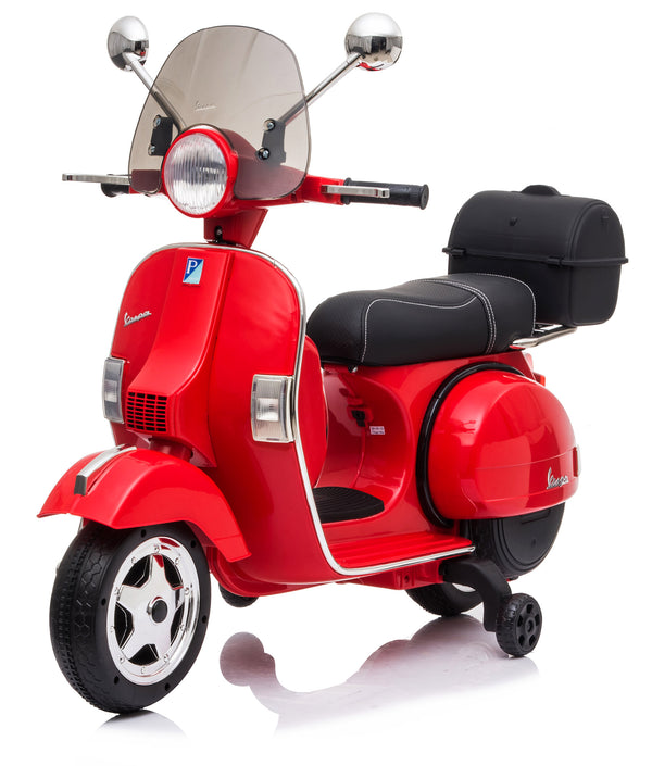 prezzo Piaggio Vespa PX150 Full Elettrica 12V per Bambini Rossa