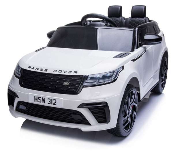 online Macchina Elettrica per Bambini 12V con Licenza Range Rover Velar Bianca