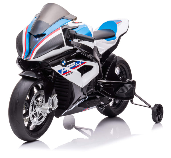 Moto Elettrica per Bambini 12V con Licenza BMW HP4 Race Bianca sconto