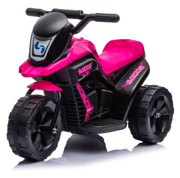 acquista Moto Mini Elettrica per Bambini 6v 3 Ruote Rosa