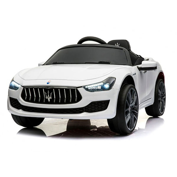 Macchina Elettrica per Bambini 12V con Licenza Maserati Ghibli Bianca prezzo