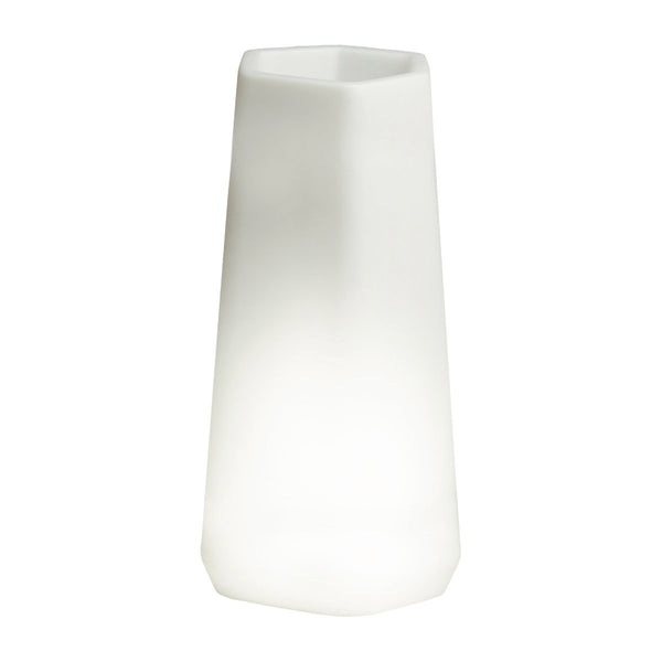 prezzo Vaso Luminoso da Giardino a LED 49x40x95 cm in Resina 5W Magnolia Bianco Freddo