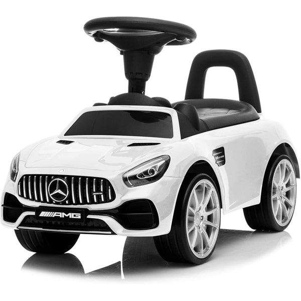 acquista Auto Macchina Cavalcabile per Bambini Mercedes AMG GT Bianca