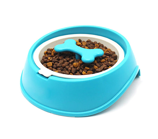 Ciotola sport per cani gatti 20 cm anti-soffocamento e migliore digestione Blu online